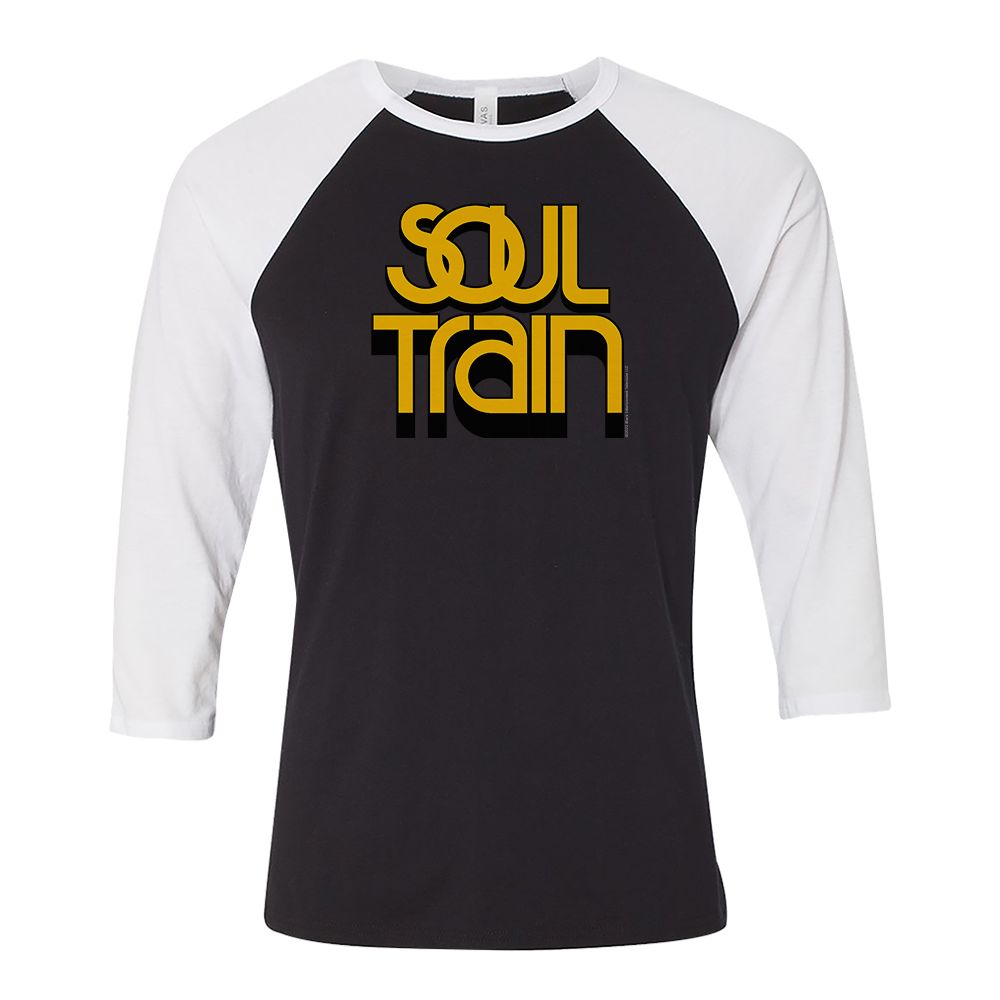 Soul Train Logo Unisex 3/4 Sleeve Raglan Shirt