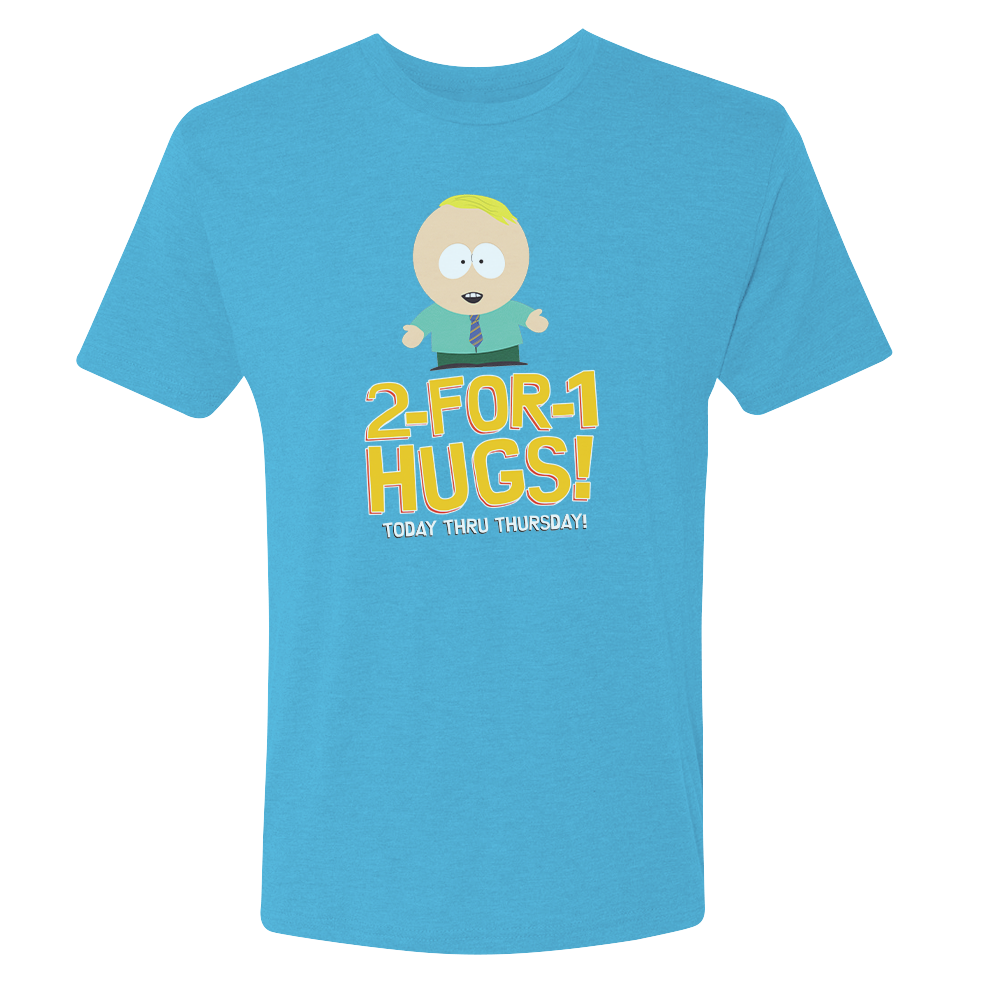 South Park 2 For 1 Hugs Tri-Blend Short Sleeve T-Shirt