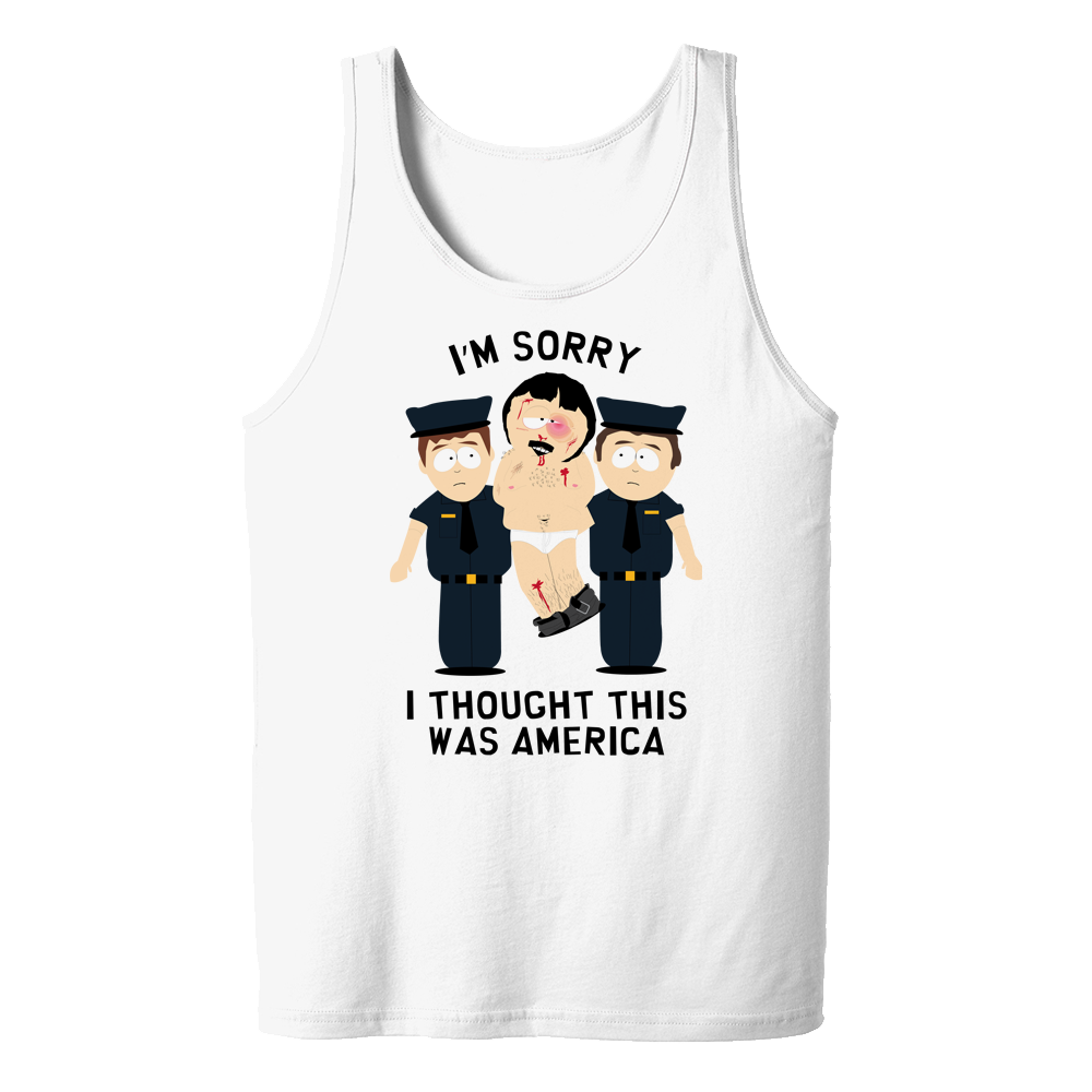 South Park Randy I Thought This Was America Adult Tank Top