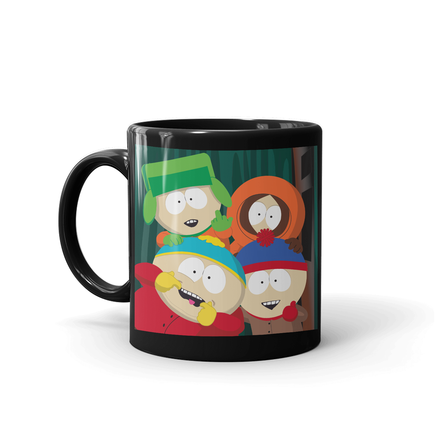 South Park Boys Picture Black Mug