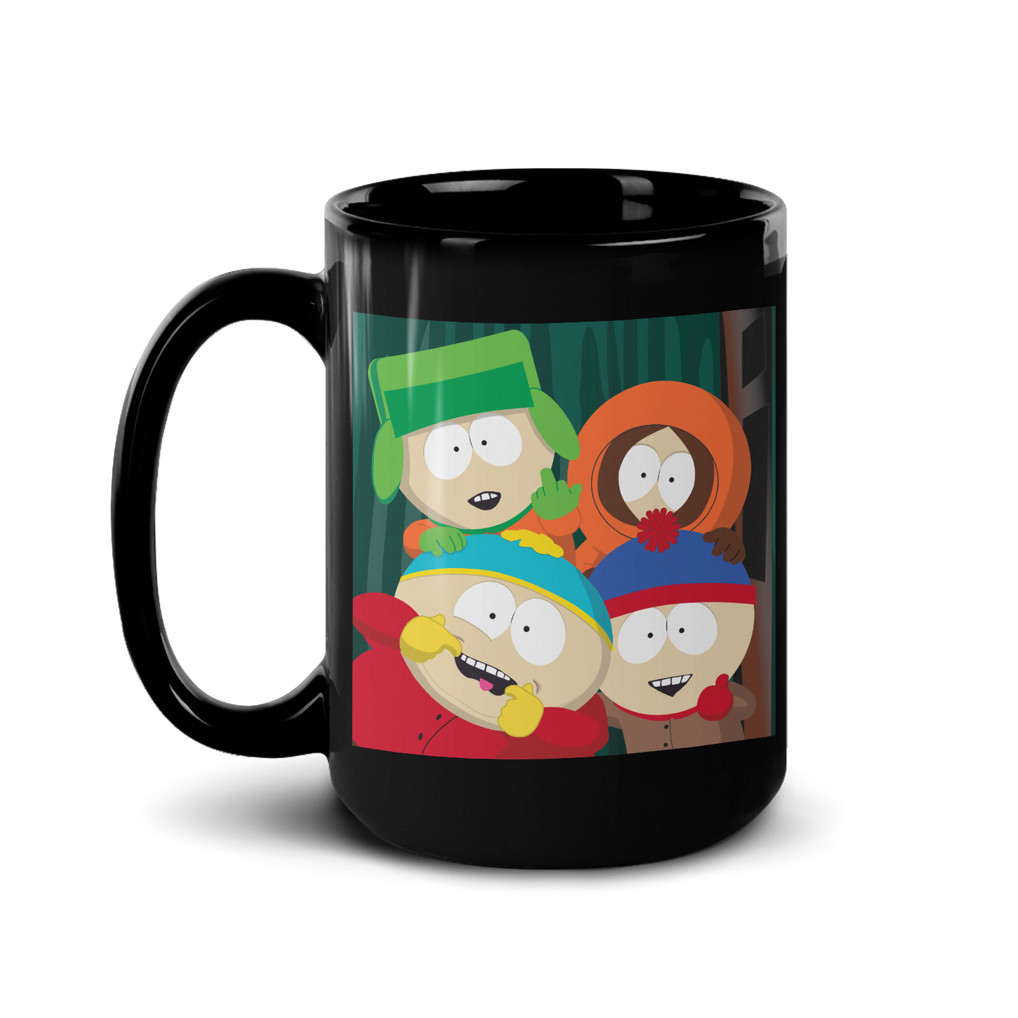 South Park Boys Picture Black Mug