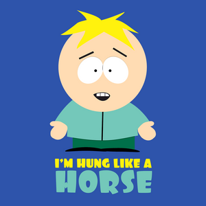 South Park Butters Hung Like a Horse Unisex Tank Top