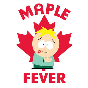 South Park Camiseta de béisbol de manga 3/4 Butters Maple Fever
