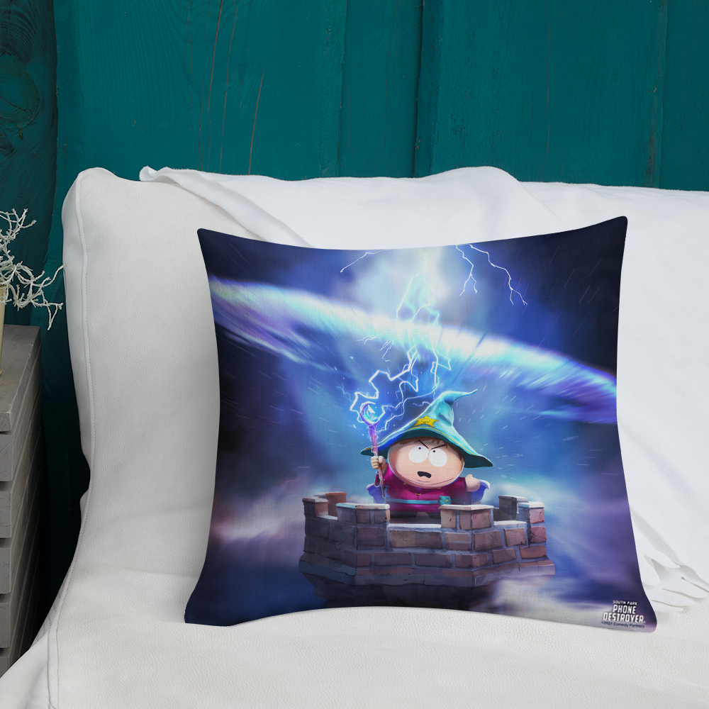 South Park Cartman Grand Wizard Throw Pillow
