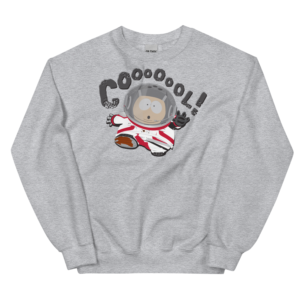 South Park Cartman Astronaut Coool! Fleece Crewneck Sweatshirt