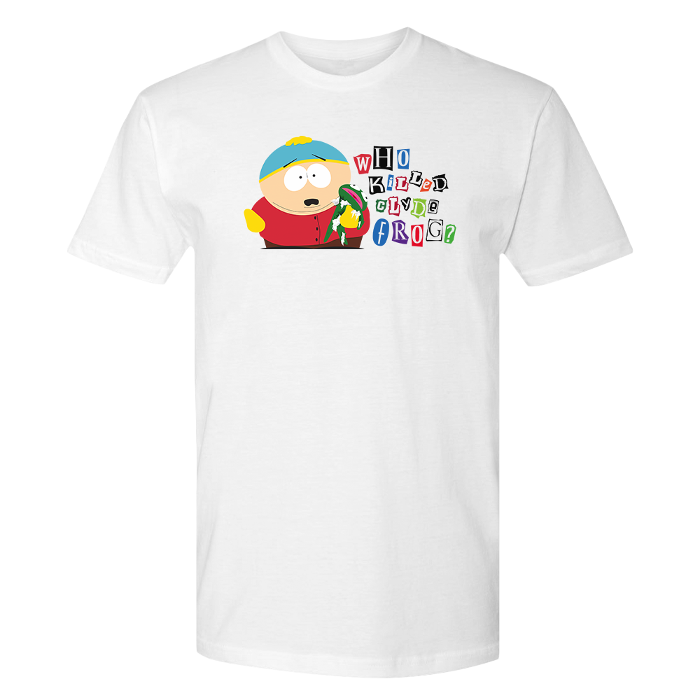 South Park Cartman Who Killed Clyde Frog Adult Short Sleeve T-Shirt