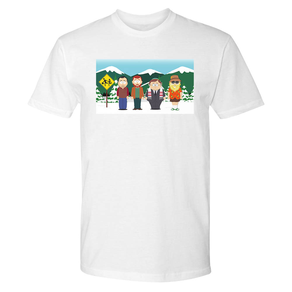 South Park Future Bus Stop Adult Short Sleeve T-Shirt