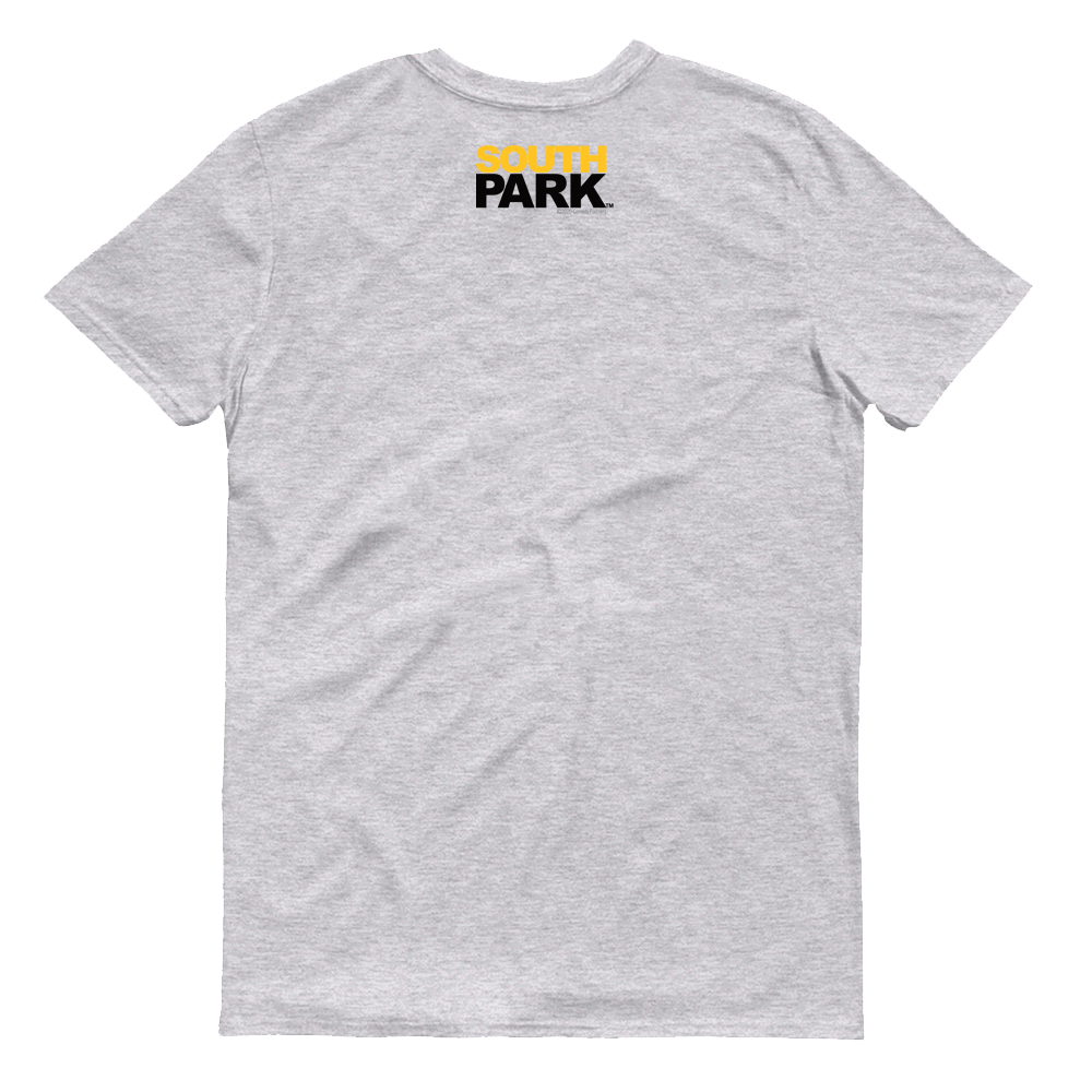 South Park Goth Kids Adult Short Sleeve T-Shirt - Grey