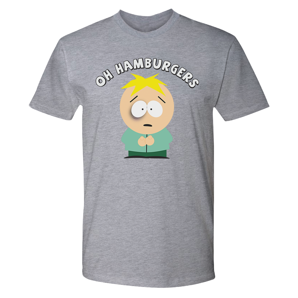 South Park Butters Oh Hamurgers Adult Short Sleeve T-Shirt