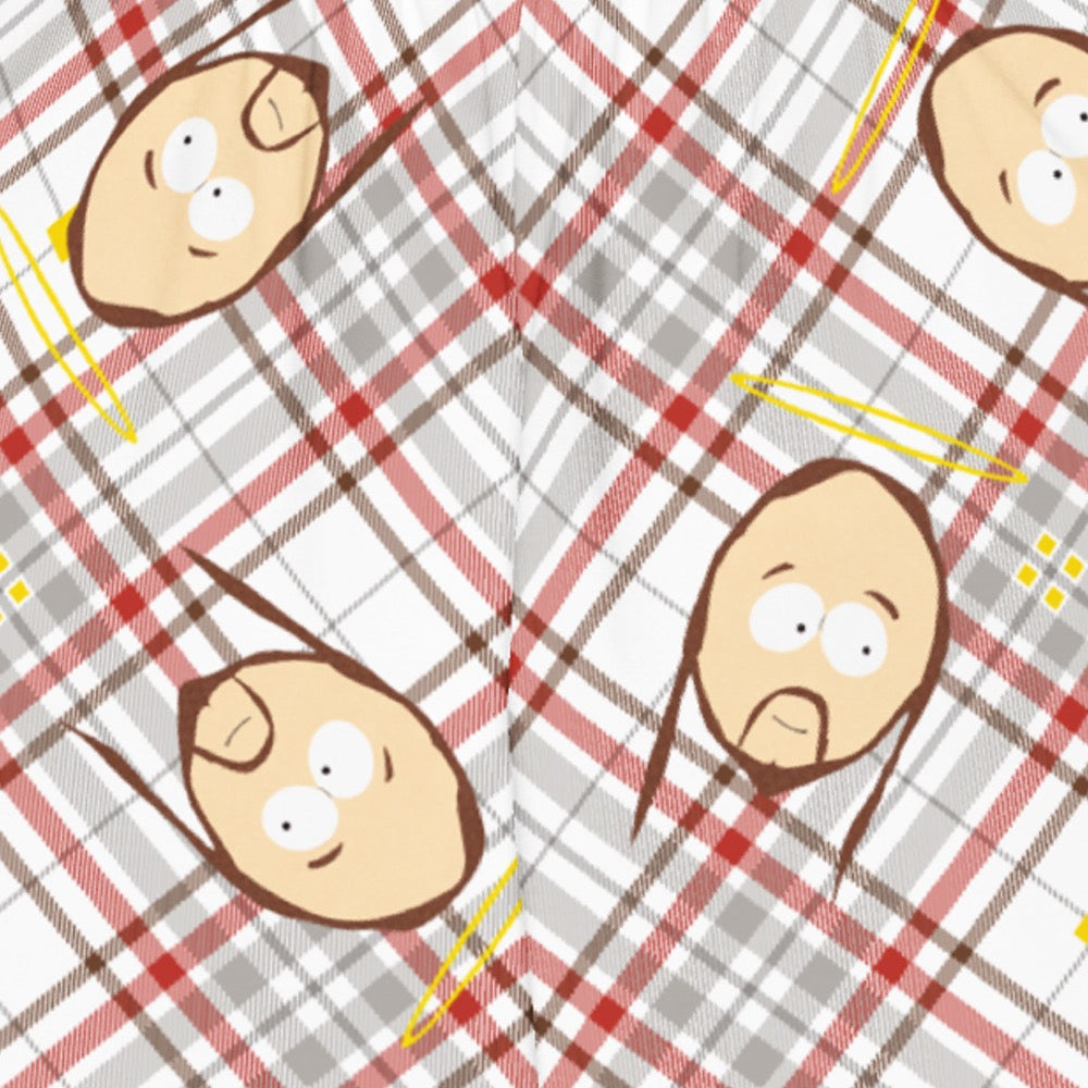 South Park Pyjama à carreaux Jésus Pantalons