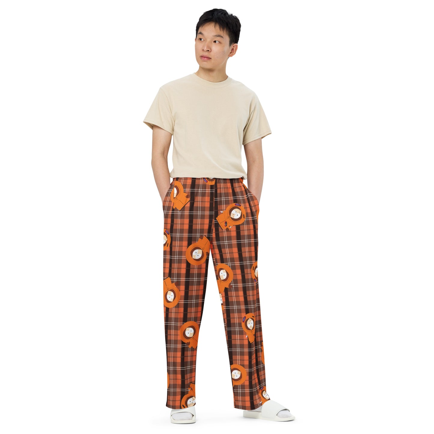 South Park Pijama Kenny Plaid Pantalones