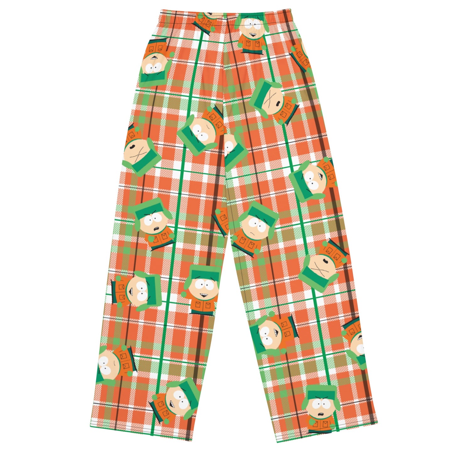 South Park Pijama Kyle Plaid Pantalones