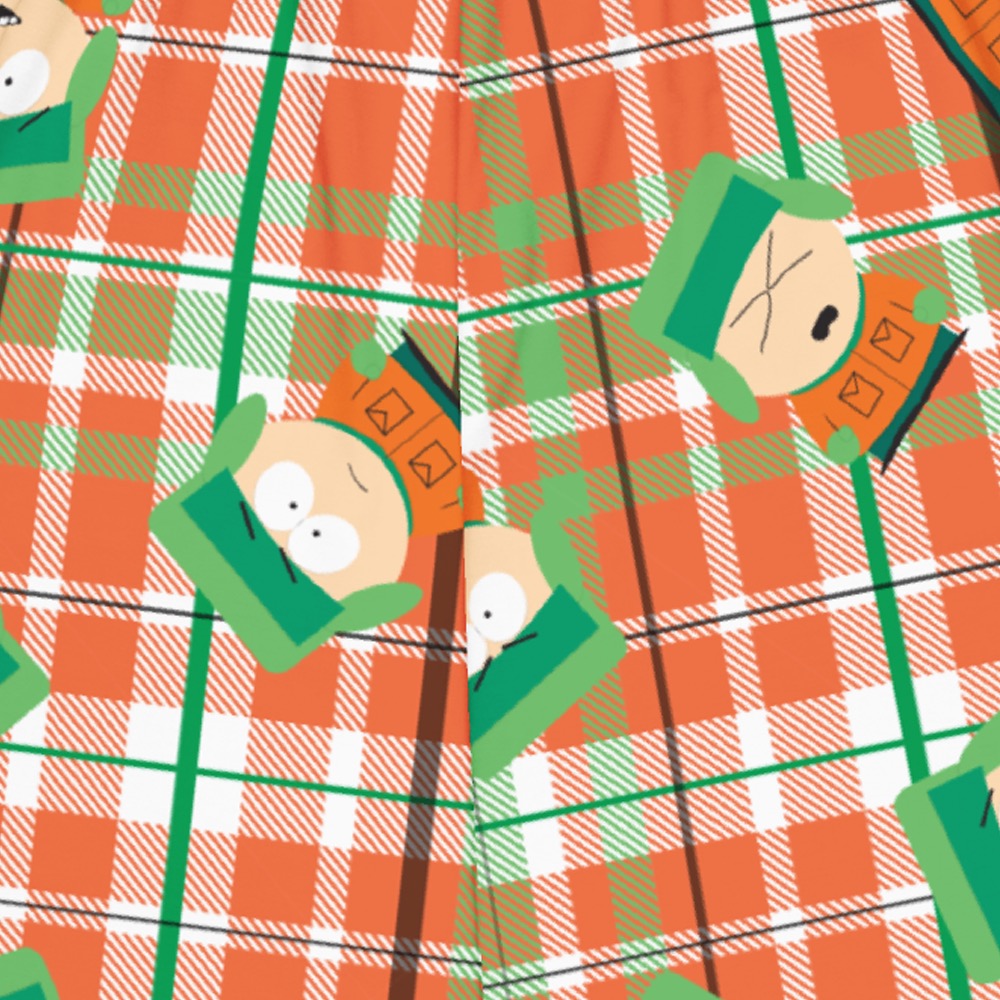 South Park Pyjama à carreaux Kyle Pantalons