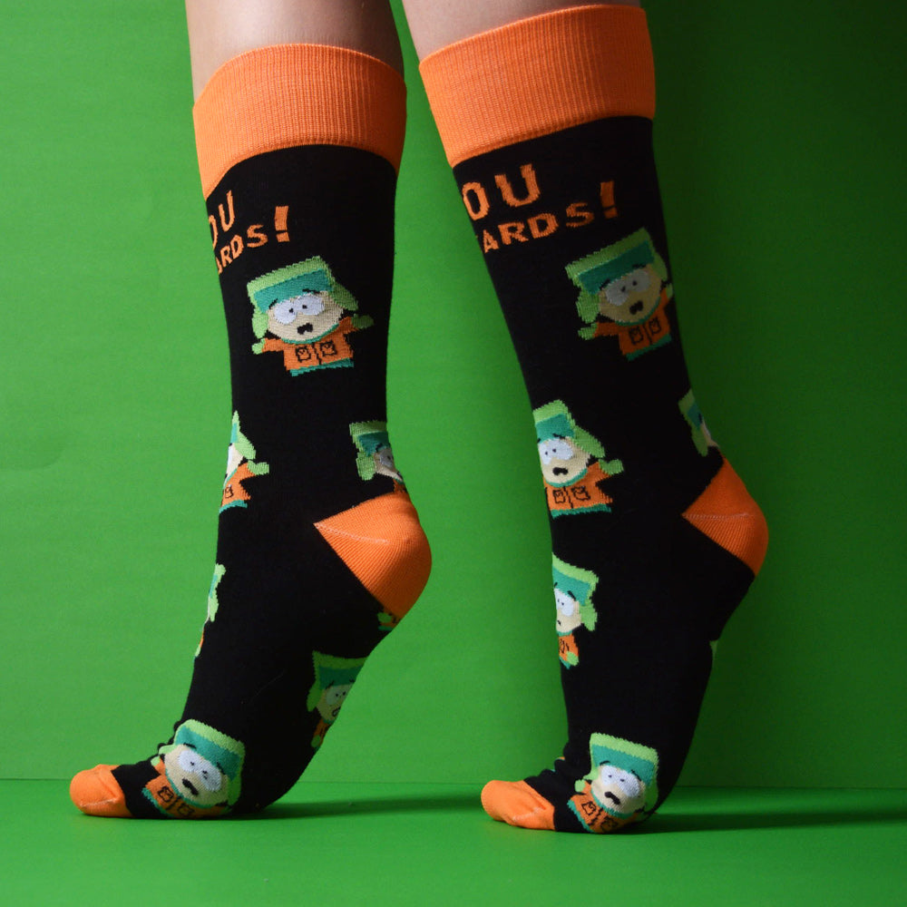 South Park Cartman Kick You in the Nuts Socks – South Park Shop