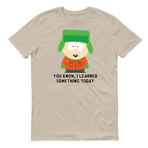 South Park Kyle I Learned Something Today Adult Short Sleeve T-Shirt