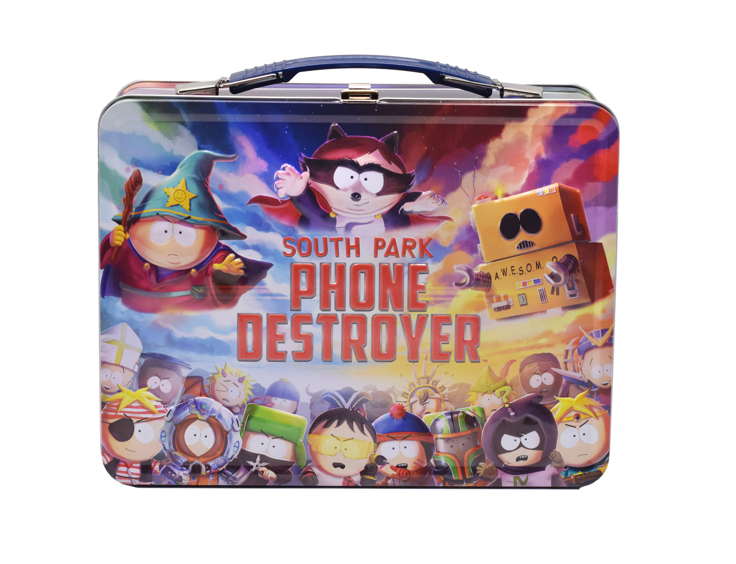 South Park Phone Destroyer Vintage Tin Lunch Box