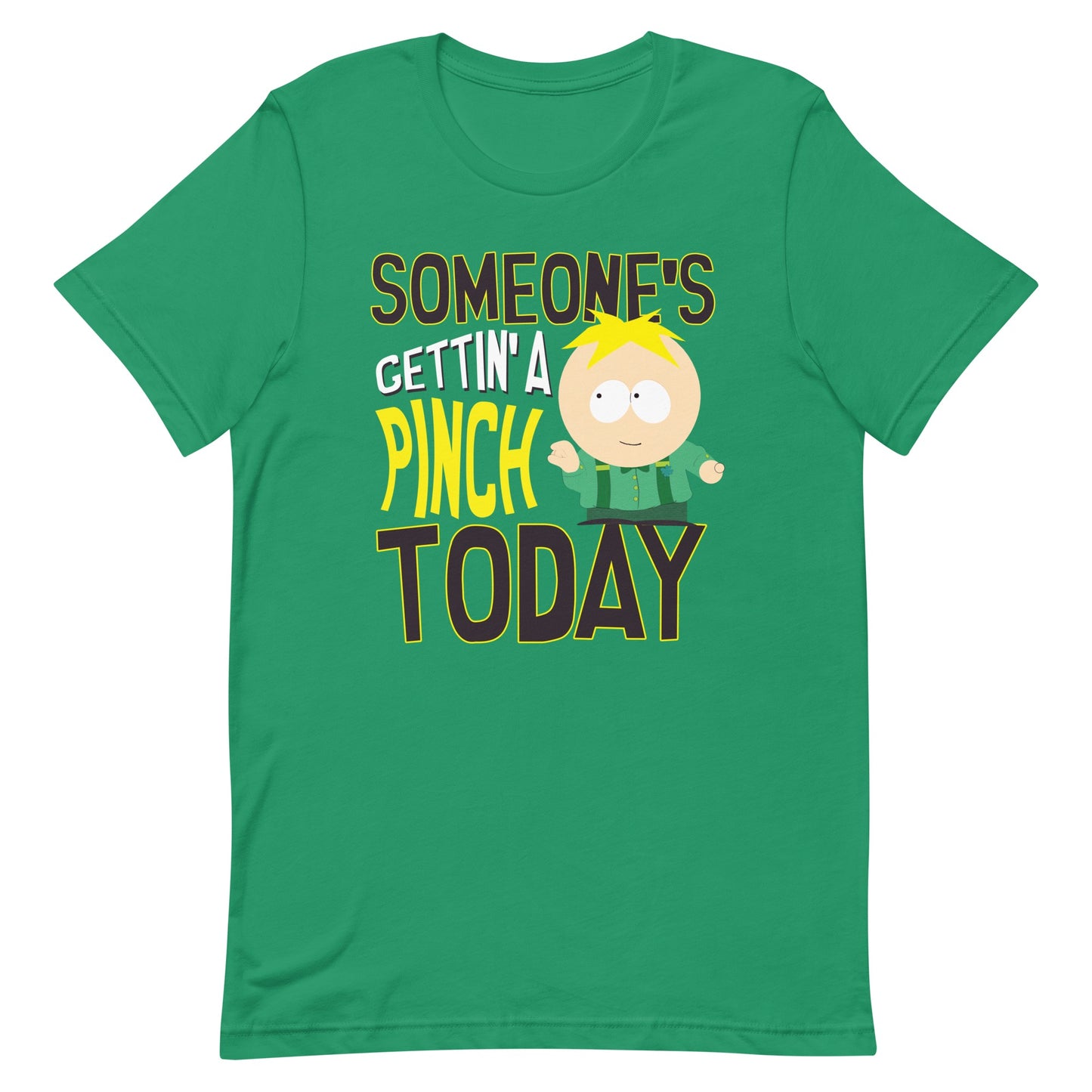 South Park Butters Quelqu'un se fait pincer aujourd'hui T-Shirt à manches courtes