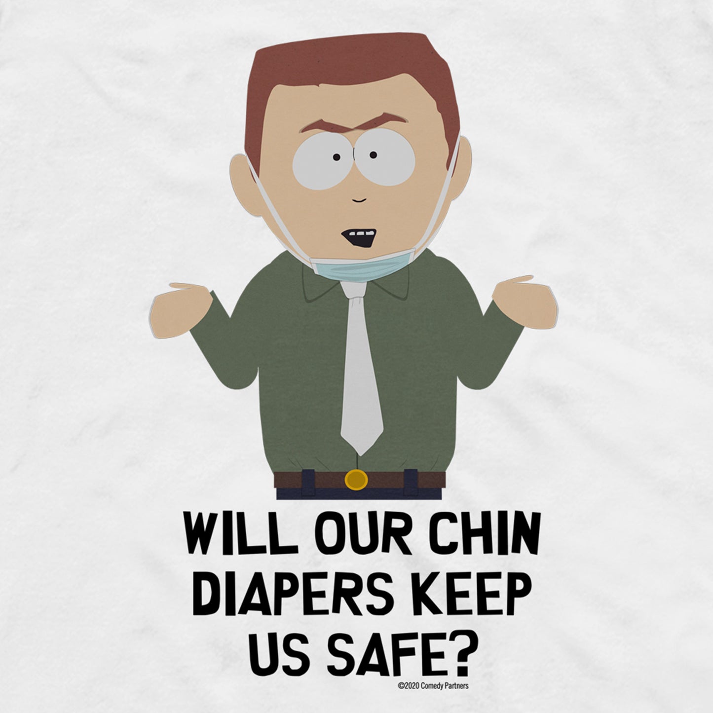 South Park Chin Diapers Sweatshirt à capuche
