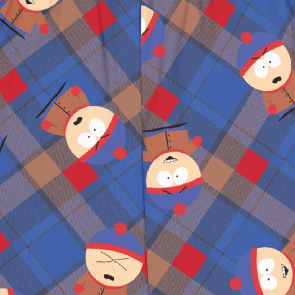 South Park Stan Karierter Pyjama Hosen