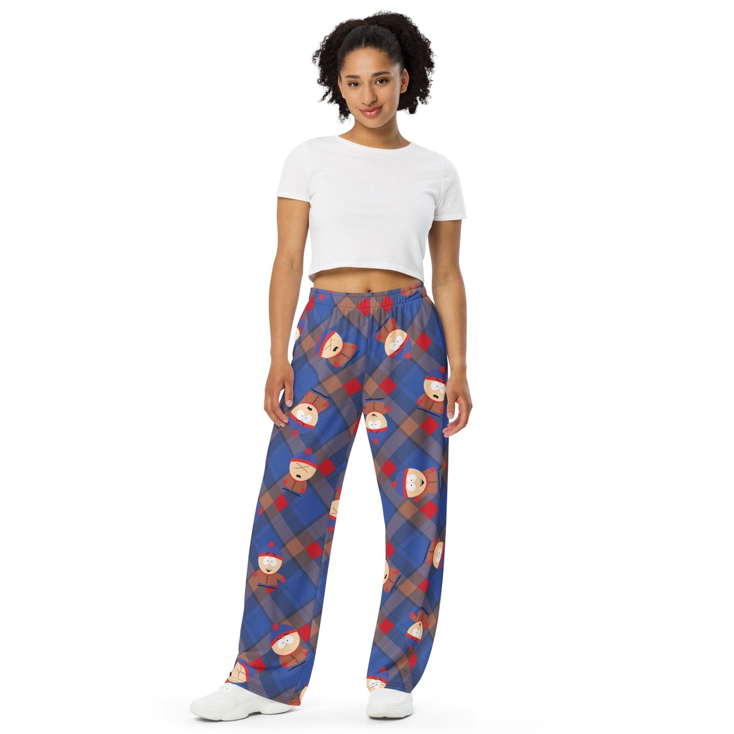 South Park Pyjama à carreaux Stan Pantalons