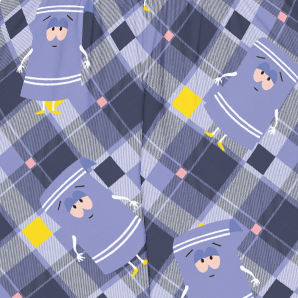 South Park Pijama de tela escocesa Towelie Pantalones