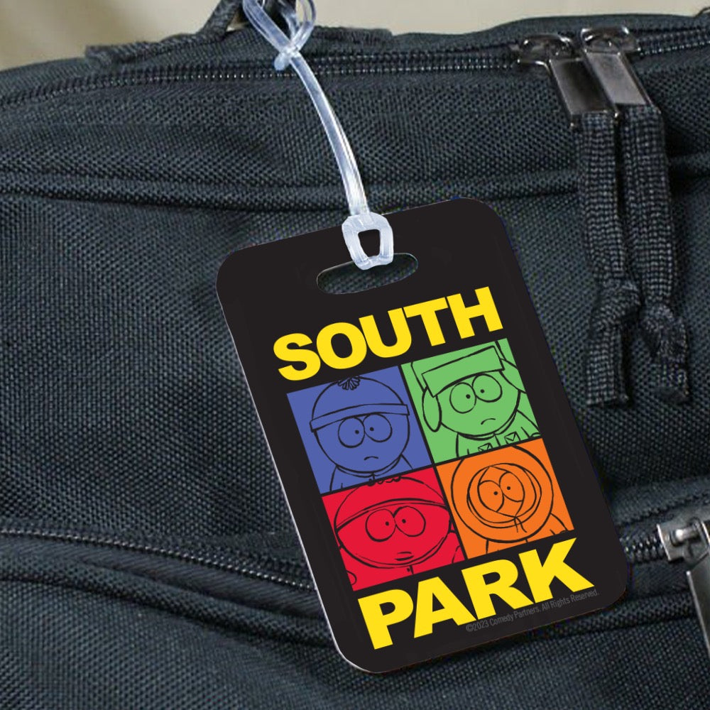 South Park Etiqueta de equipaje para niños