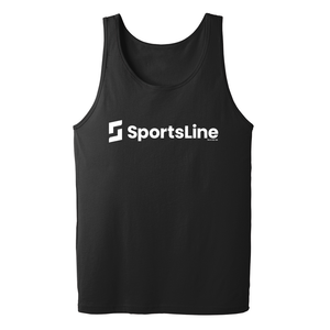 Sportsline White Logo Adult Tank Top