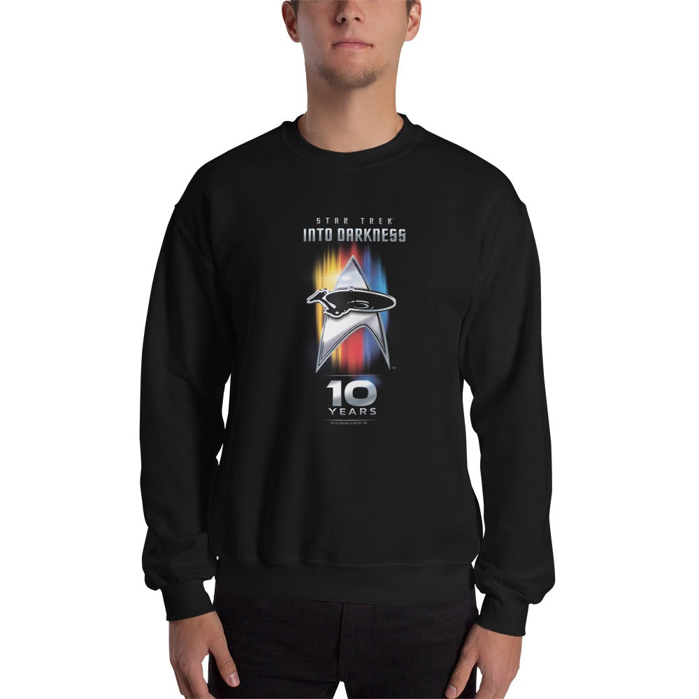 Star Trek XII: Into Darkness 10. Jahrestag Fleece-Sweatshirt mit Rundhalsausschnitt