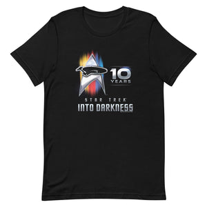 Star Trek XII: Into Darkness 10º aniversario Adultos Camiseta de manga corta