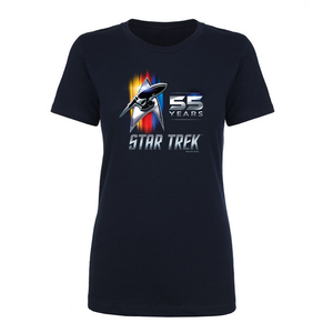 Star Trek 55. Jahrestag DamenT-Shirt mit kurzen Ärmeln