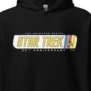 Star Trek: The Animated Series Sudadera con capucha 50 aniversario
