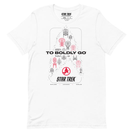 Star Trek To Boldly Go Short Sleeve T-Shirt