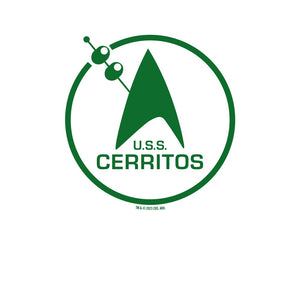 Star Trek: Lower Decks U.S.S. Cerritos Logo Unisexe Chemise raglan à manches 3/4