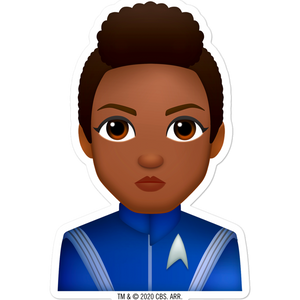Star Trek: Discovery Burnham Emoji gestanzter Aufkleber