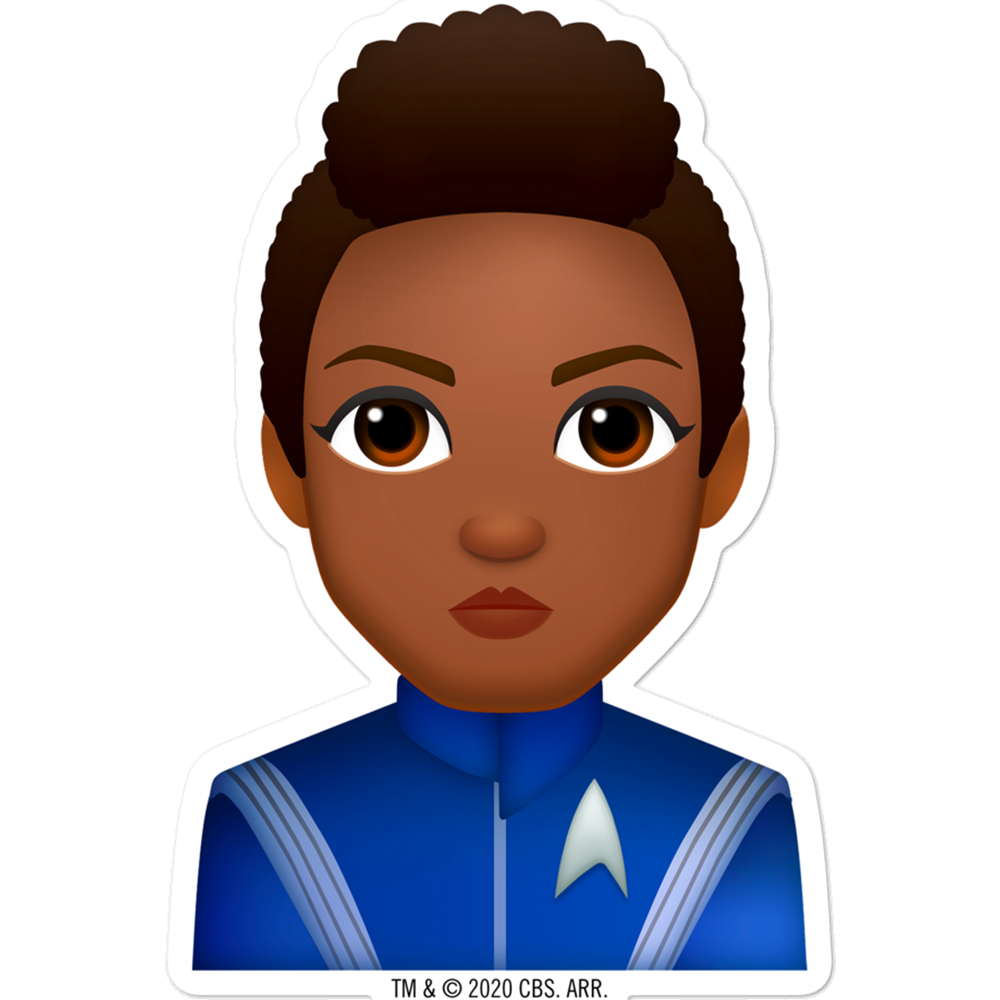 Star Trek: Discovery Burnham Emoji Autocollant découpé