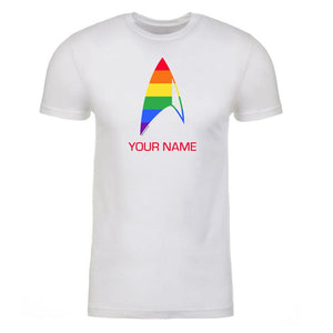 Star Trek: Discovery Pride Delta Personnalisé Adulte T-Shirt à manches courtes