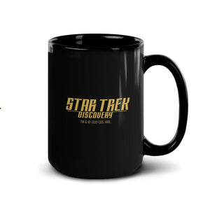 Star Trek: Discovery Bleiben Sie Klingonisch Schwarz Tasse