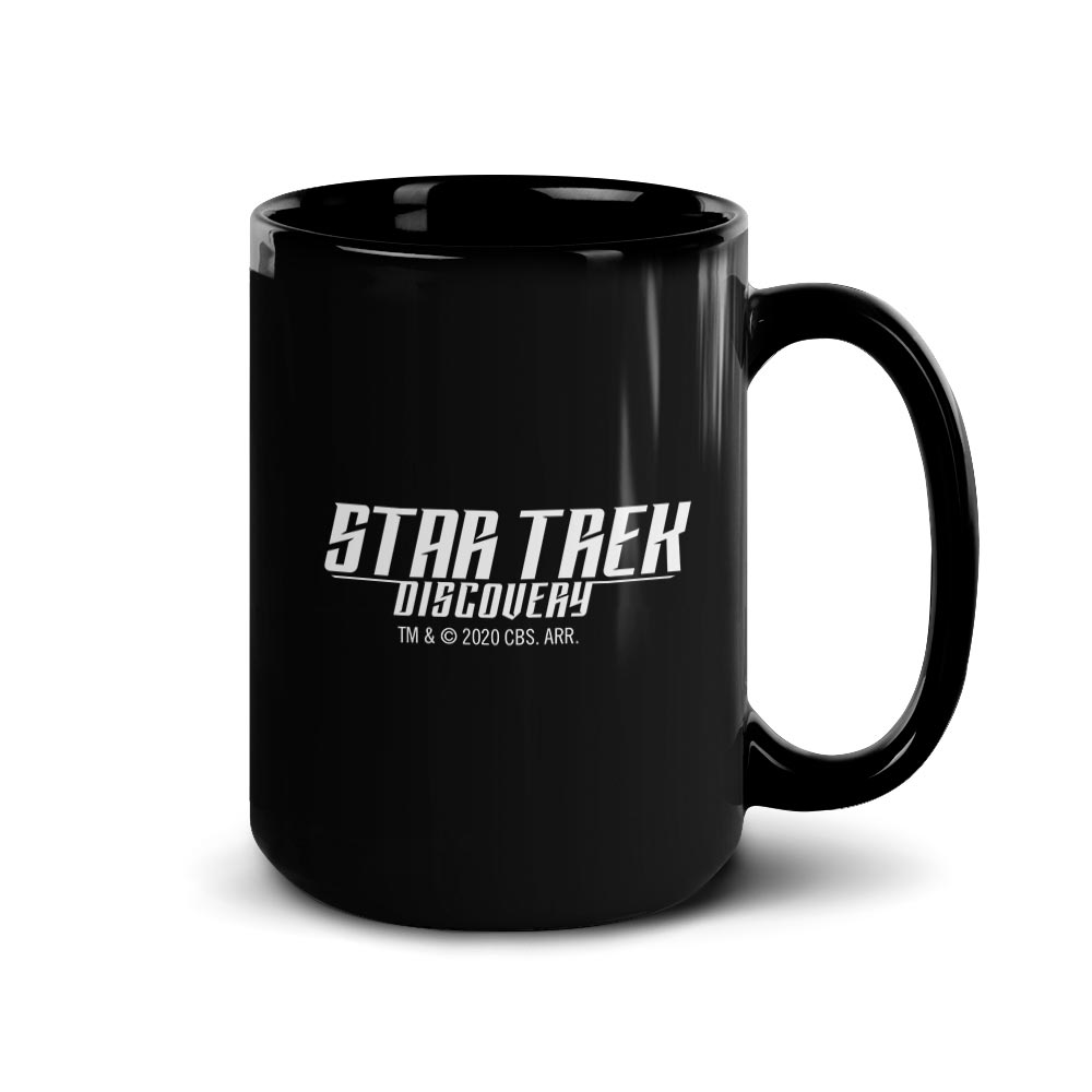 Star Trek: Discovery Season 3 United Federation of Planets Flag Black Mug
