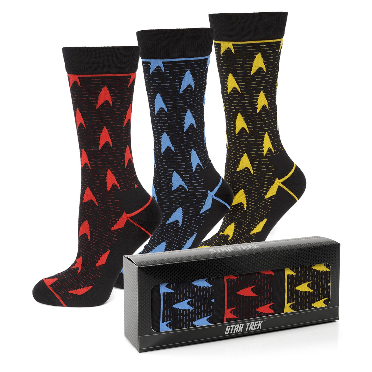 Star Trek Set de regalo de 3 pares de calcetines