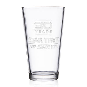 Star Trek: Deep Space Nine 30th Anniversary Laser Engraved Pint Glass