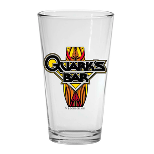 Star Trek: Deep Space Nine Quark's Bar Vintage Logo Vaso de pinta