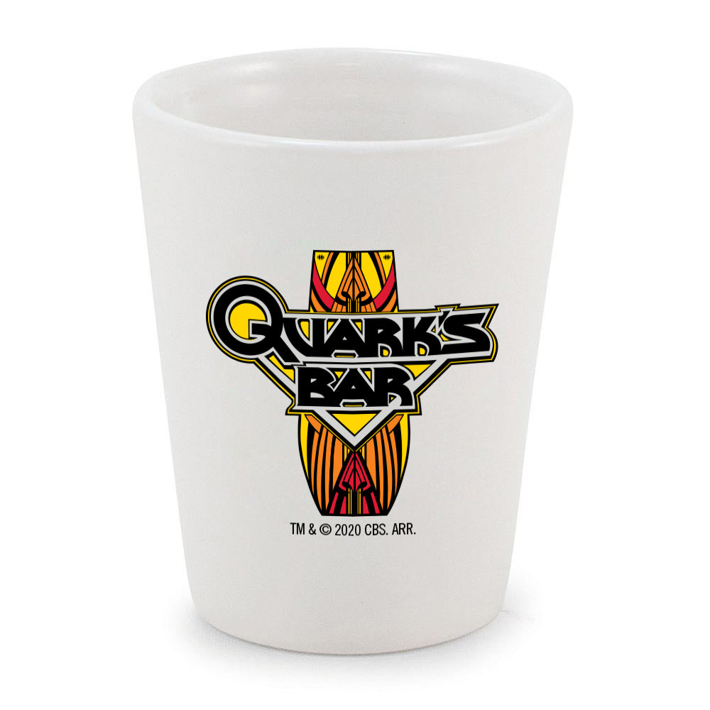 Star Trek: Deep Space Nine Quark's Bar Vintage Logo Shot Glass