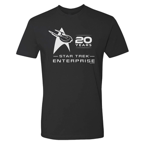 Star Trek: Enterprise 20th Anniversary Adult Short Sleeve T-Shirt