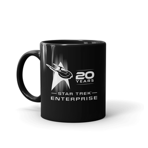 Star Trek: Enterprise 20th Anniversary White Mug
