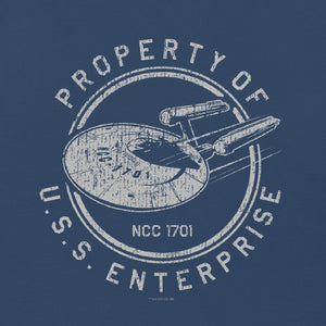 Star Trek Camiseta U.S.S. Enterprise Comfort Colors