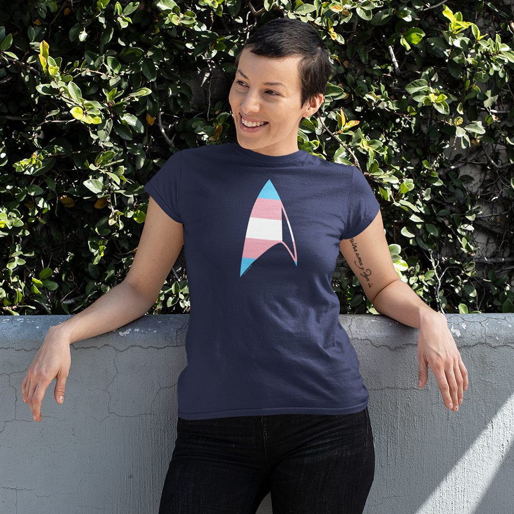 Star Trek: Discovery GLAAD Delta Adultos Camiseta de manga corta
