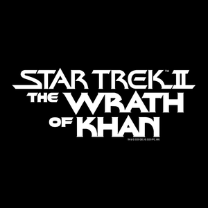 Star Trek II: The Wrath of Khan LOGO Adult Short Sleeve T-Shirt