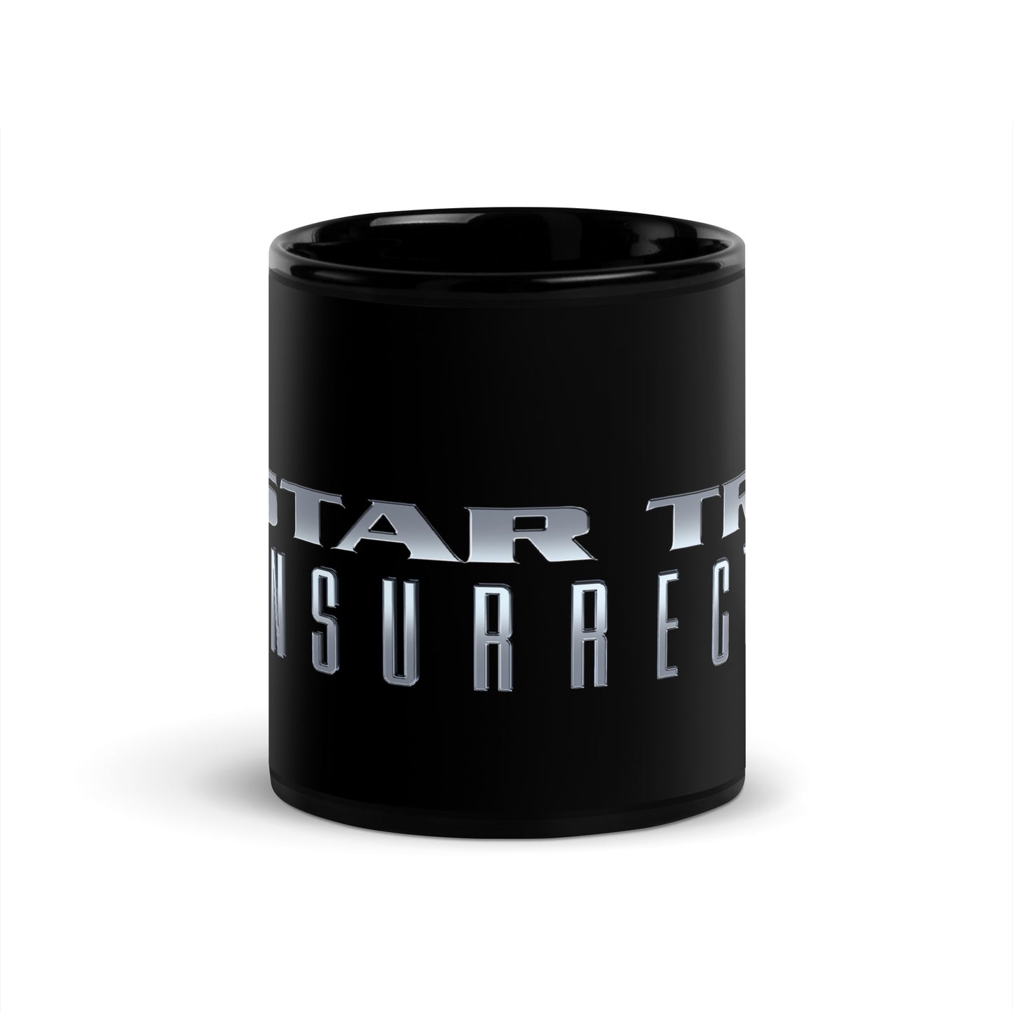 Star Trek IX: Insurrection 25. Jahrestag Schwarz Tasse
