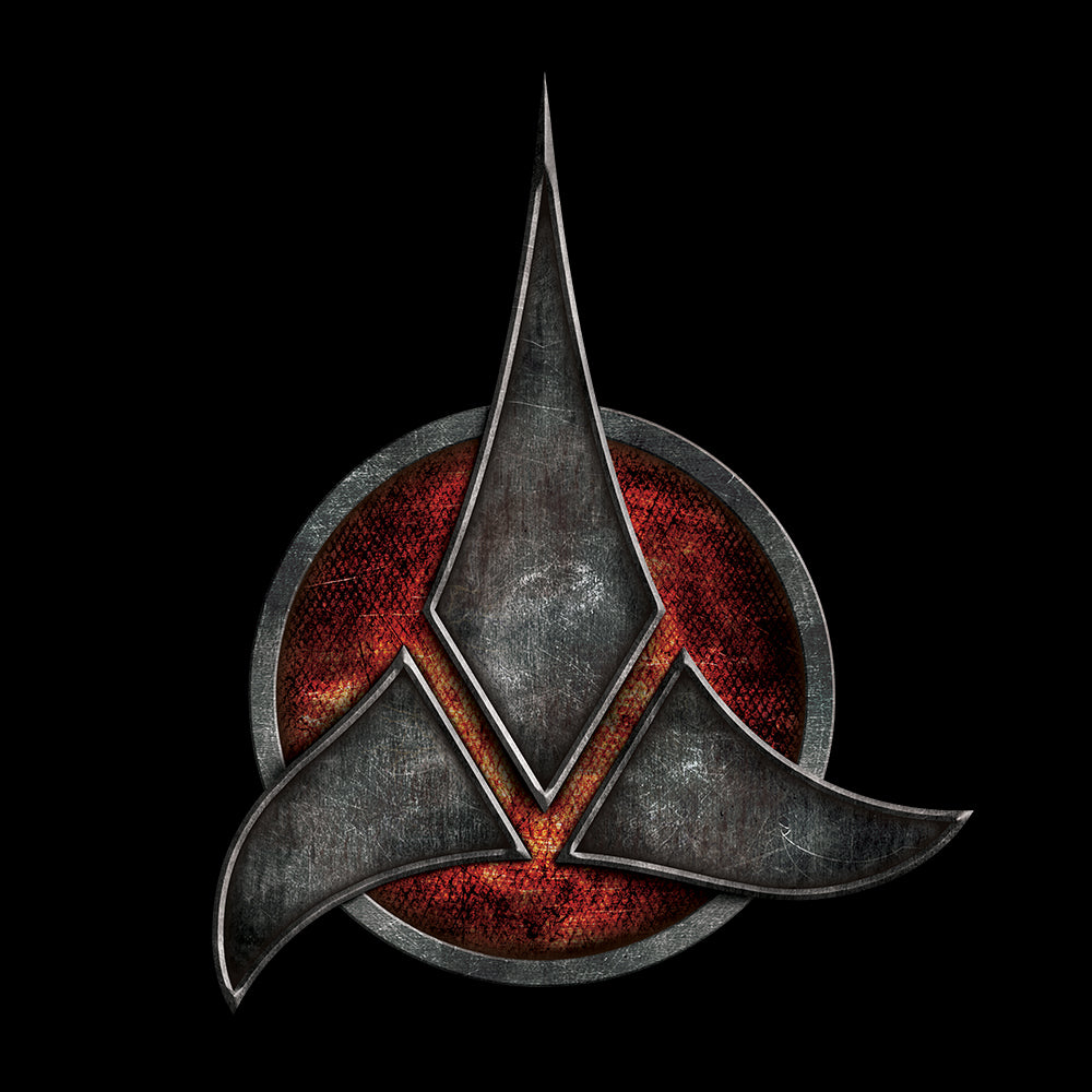 Star Trek Klingonisch Logo Schwarz Tasse