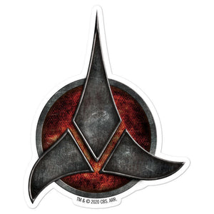 Star Trek Klingonisch Logo Gestanzter Aufkleber